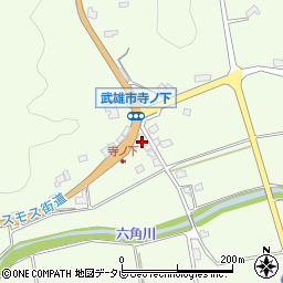 佐賀県武雄市東川登町大字永野751-8周辺の地図