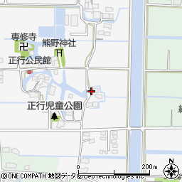 福岡県柳川市三橋町正行269周辺の地図