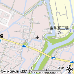 福岡県柳川市西浜武703周辺の地図
