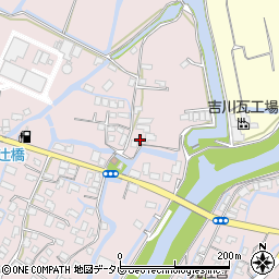 福岡県柳川市西浜武702-3周辺の地図