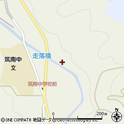 福岡県八女市立花町白木461周辺の地図