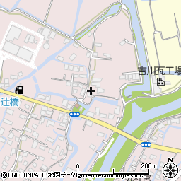 福岡県柳川市西浜武702周辺の地図