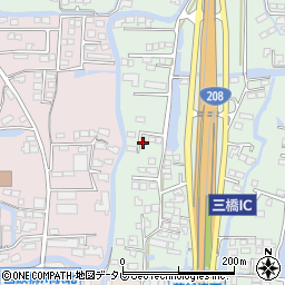 福岡県柳川市三橋町蒲船津148周辺の地図