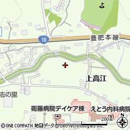 高江川周辺の地図