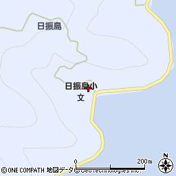 愛媛県宇和島市日振島1976周辺の地図