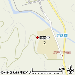 福岡県八女市立花町白木6735周辺の地図