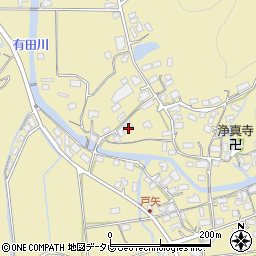 佐賀県西松浦郡有田町戸矢1637周辺の地図