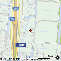 福岡県柳川市三橋町蒲船津451周辺の地図