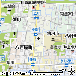 福岡県柳川市中町9周辺の地図