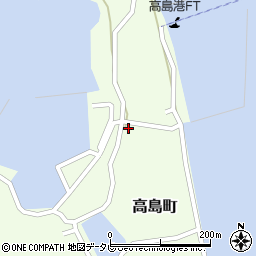 長崎県佐世保市高島町665周辺の地図