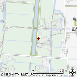 福岡県柳川市三橋町蒲船津1053周辺の地図