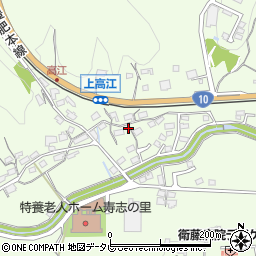 大分県大分市中判田361周辺の地図