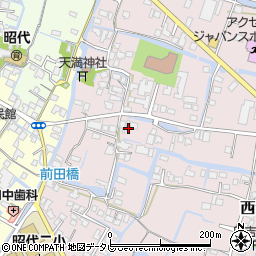 福岡県柳川市西浜武1149周辺の地図