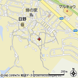 長崎県佐世保市日野町1022周辺の地図