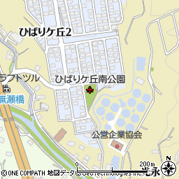 ひばりケ丘南公園周辺の地図