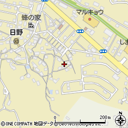 長崎県佐世保市日野町962周辺の地図