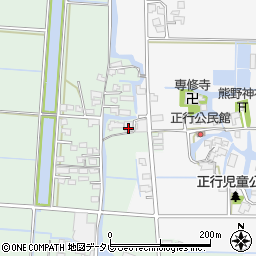 福岡県柳川市三橋町蒲船津1036周辺の地図