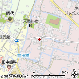 福岡県柳川市西浜武1175周辺の地図