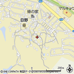 長崎県佐世保市日野町1021周辺の地図