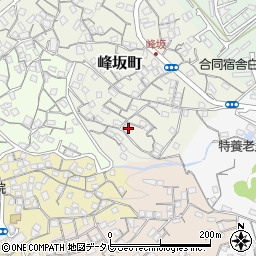長崎県佐世保市峰坂町3-1周辺の地図