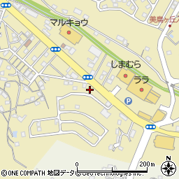 西日本新聞　エリアセンター相浦・日野周辺の地図