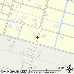 佐賀県杵島郡白石町久治632周辺の地図