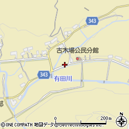 佐賀県西松浦郡有田町古木場甲周辺の地図