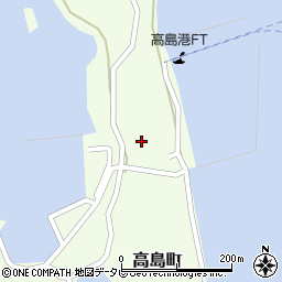 長崎県佐世保市高島町697周辺の地図