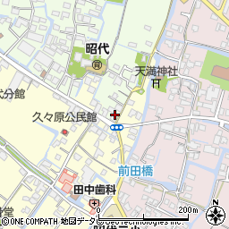 福岡県柳川市田脇1016周辺の地図