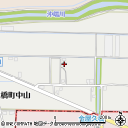 福岡県柳川市三橋町中山1117周辺の地図