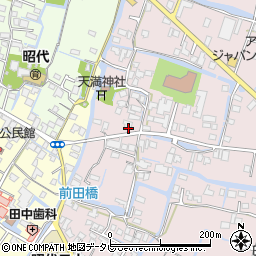 福岡県柳川市西浜武1061周辺の地図