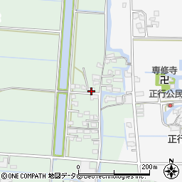 福岡県柳川市三橋町蒲船津1032周辺の地図