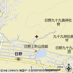 長崎県佐世保市日野町351周辺の地図