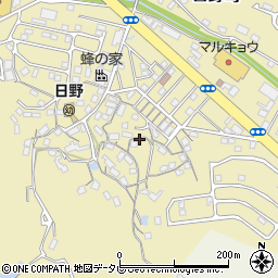 長崎県佐世保市日野町986周辺の地図