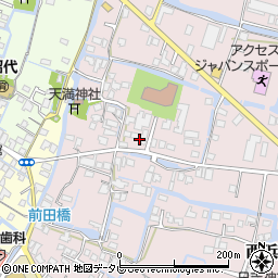 福岡県柳川市西浜武1073周辺の地図