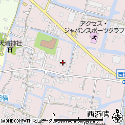 福岡県柳川市西浜武1088周辺の地図