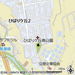 〒870-1115 大分県大分市ひばりケ丘の地図