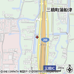 福岡県柳川市三橋町蒲船津564周辺の地図