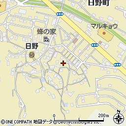 長崎県佐世保市日野町972周辺の地図