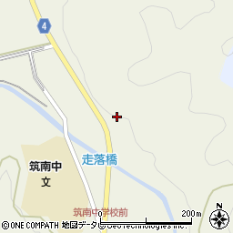 福岡県八女市立花町白木431周辺の地図