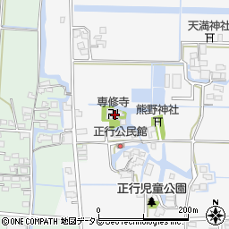 専修寺周辺の地図