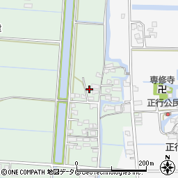 福岡県柳川市三橋町蒲船津167周辺の地図