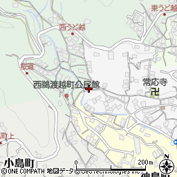 長崎県佐世保市鵜渡越町2周辺の地図