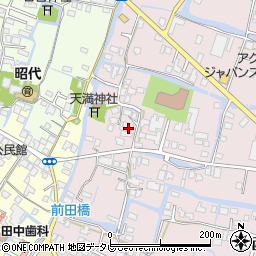 福岡県柳川市西浜武1058周辺の地図