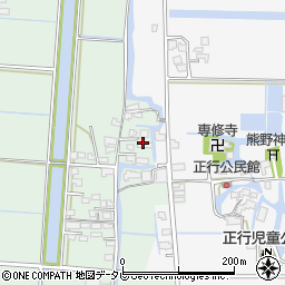 福岡県柳川市三橋町蒲船津1023周辺の地図