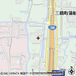 福岡県柳川市三橋町蒲船津545周辺の地図