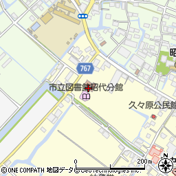昭代公民館周辺の地図