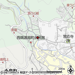 長崎県佐世保市鵜渡越町3周辺の地図