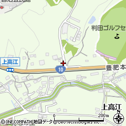 大分県大分市中判田271周辺の地図