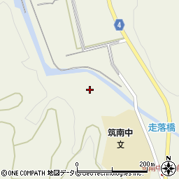 福岡県八女市立花町白木6764周辺の地図